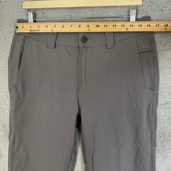 Lululemon Pants Mens 34 Fits 32x28 Grey Classic Fit Performance Golf Casual - Picture 3 of 11